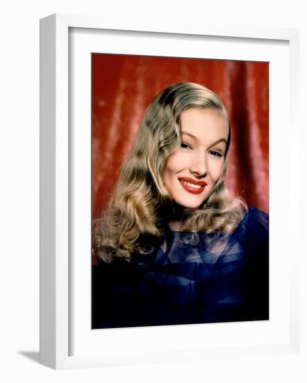 Veronica Lake, c.1942-null-Framed Photo