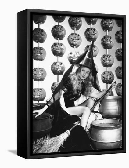Veronica Lake, I Married a Witch, 1942-null-Framed Premier Image Canvas