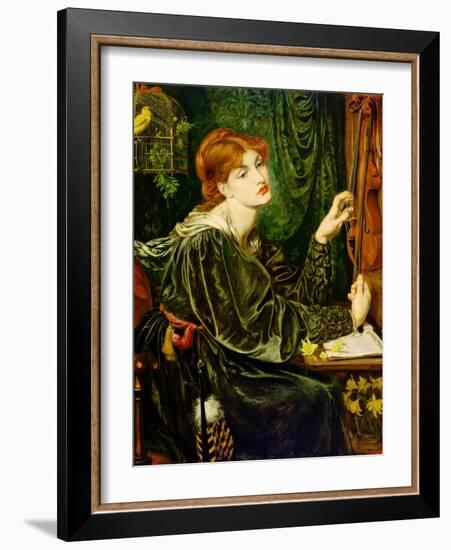 Veronica Veronese, 1872-Dante Gabriel Charles Rossetti-Framed Giclee Print