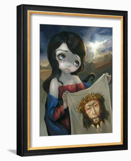 Veronicas Veil-Jasmine Becket-Griffith-Framed Art Print