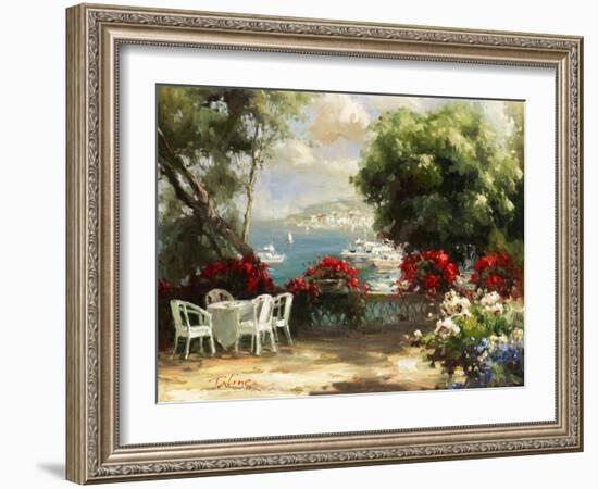 Verranda Luncheon-Paline-Framed Art Print