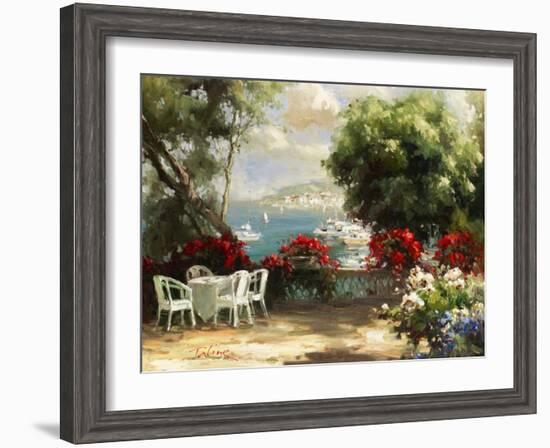 Verranda Luncheon-Paline-Framed Art Print