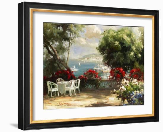 Verranda Luncheon-Paline-Framed Art Print