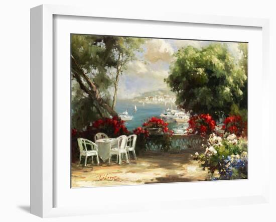 Verranda Luncheon-Paline-Framed Art Print