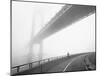 Verrazano Bridge-Henri Silberman-Mounted Art Print