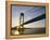 Verrazano Narrows Bridge, Approach to the City, New York, New York State, USA-Ken Gillham-Framed Premier Image Canvas