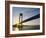 Verrazano Narrows Bridge, Approach to the City, New York, New York State, USA-Ken Gillham-Framed Photographic Print