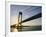 Verrazano Narrows Bridge, Approach to the City, New York, New York State, USA-Ken Gillham-Framed Photographic Print
