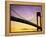 Verrazano Narrows Bridge at Dusk-Alan Schein-Framed Premier Image Canvas