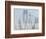 Verrazano-Narrows Bridge in Morning Fog, Staten Island, New York, USA-Walter Bibikow-Framed Photographic Print