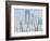 Verrazano-Narrows Bridge in Morning Fog, Staten Island, New York, USA-Walter Bibikow-Framed Photographic Print