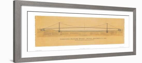 Verrazano Narrows Bridge-Craig Holmes-Framed Art Print