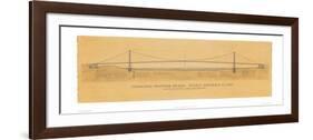 Verrazano Narrows Bridge-Craig Holmes-Framed Art Print