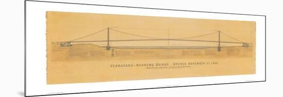 Verrazano Narrows Bridge-Craig Holmes-Mounted Art Print