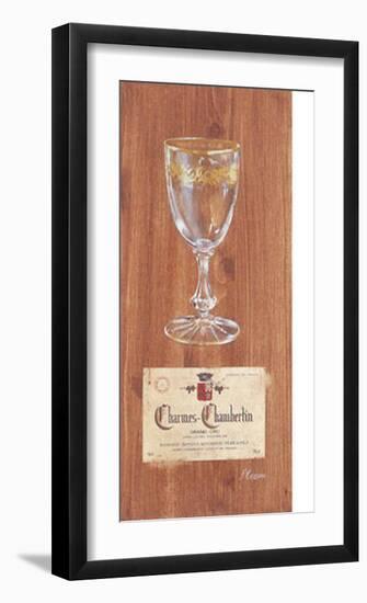 Verre Charmes-Chambertin-Pascal Cessou-Framed Art Print