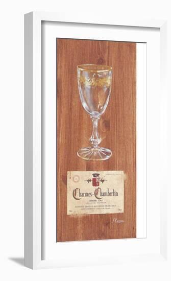 Verre Charmes-Chambertin-Pascal Cessou-Framed Art Print