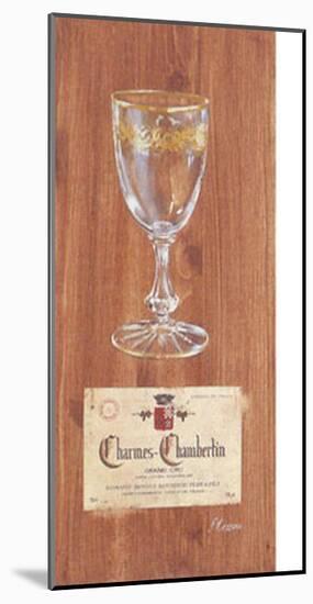 Verre Charmes-Chambertin-Pascal Cessou-Mounted Art Print