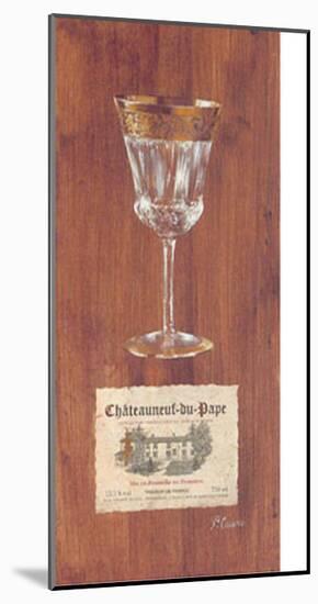 Verre Chateauneuf-Du-Pape-Pascal Cessou-Mounted Art Print