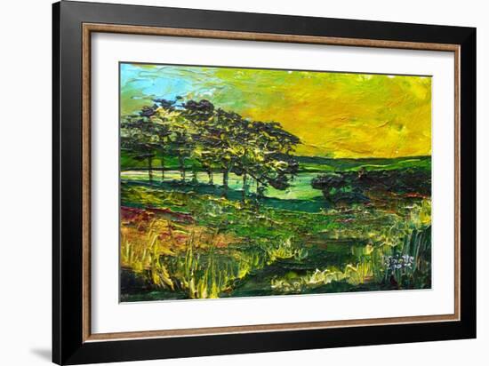 Vers L'Etang de Miragoane, 2010-Patricia Brintle-Framed Giclee Print