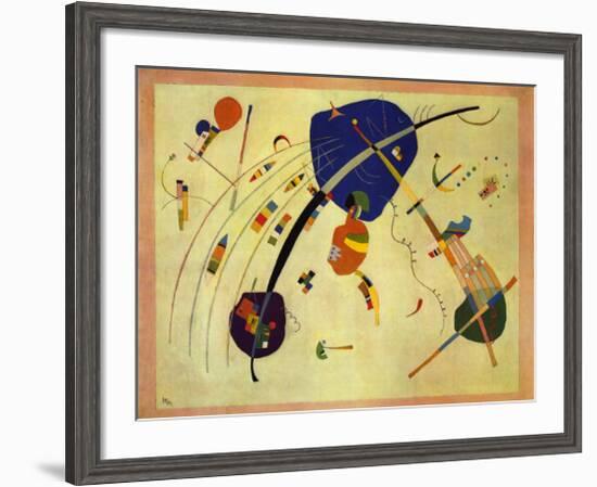 Vers Le Blue, c.1939-Wassily Kandinsky-Framed Art Print