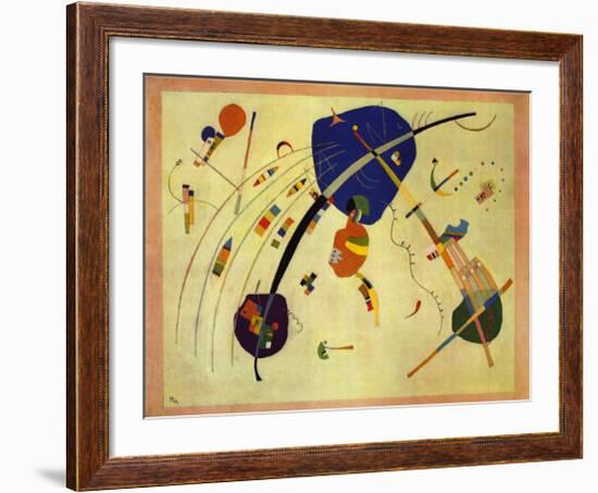 Vers Le Blue, c.1939-Wassily Kandinsky-Framed Art Print