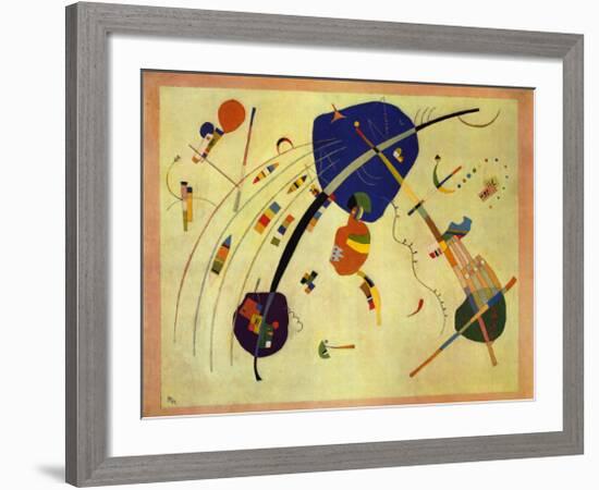 Vers Le Blue, c.1939-Wassily Kandinsky-Framed Art Print