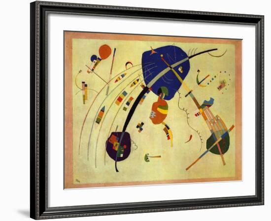 Vers Le Blue, c.1939-Wassily Kandinsky-Framed Art Print