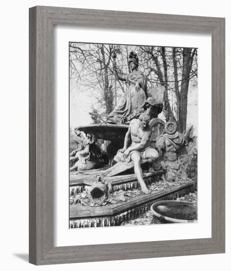 Versailles, 1904 - France Triumphant by Jean-Baptiste Tuby-Eugene Atget-Framed Art Print