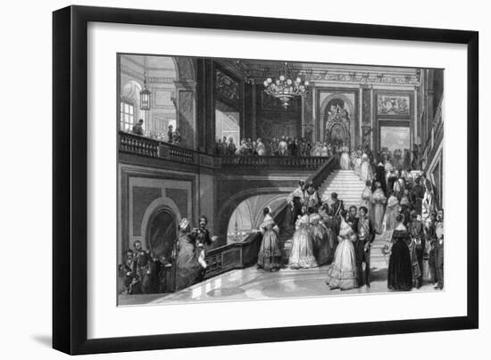 Versailles Fete-Eugene Lami-Framed Art Print