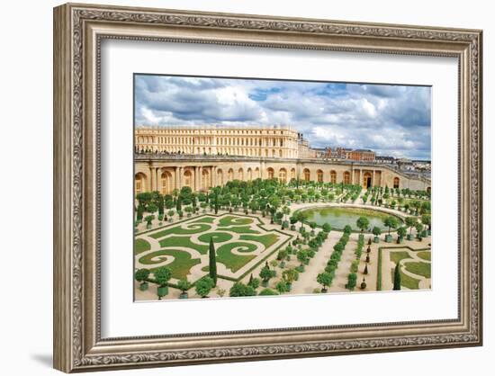 Versailles Garden Paris France-null-Framed Art Print