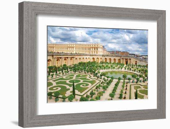 Versailles Garden Paris France-null-Framed Art Print