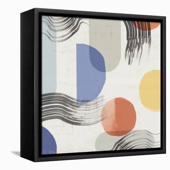 Versatile Geometrics I-Emma Peal-Framed Stretched Canvas
