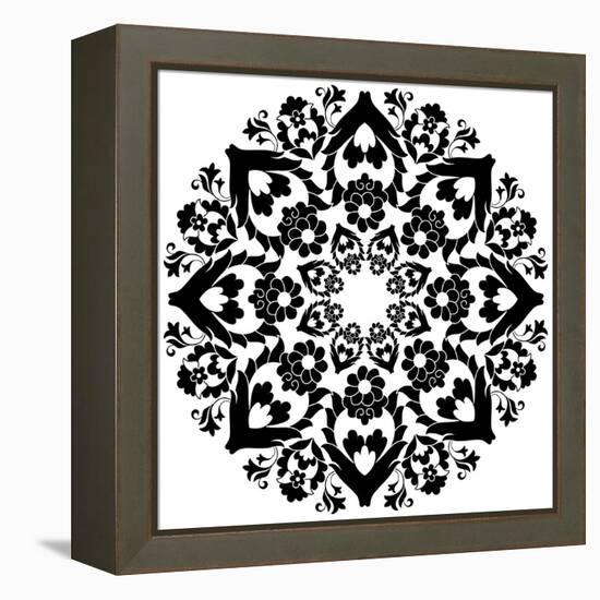 Versions of Ottoman Decorative Arts, Abstract Flowers-antsvgdal-Framed Stretched Canvas