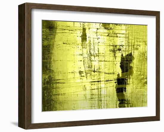 Vert Lime-Anna Polanski-Framed Art Print