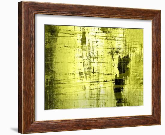 Vert Lime-Anna Polanski-Framed Art Print