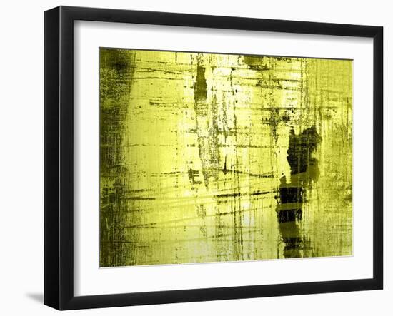 Vert Lime-Anna Polanski-Framed Art Print