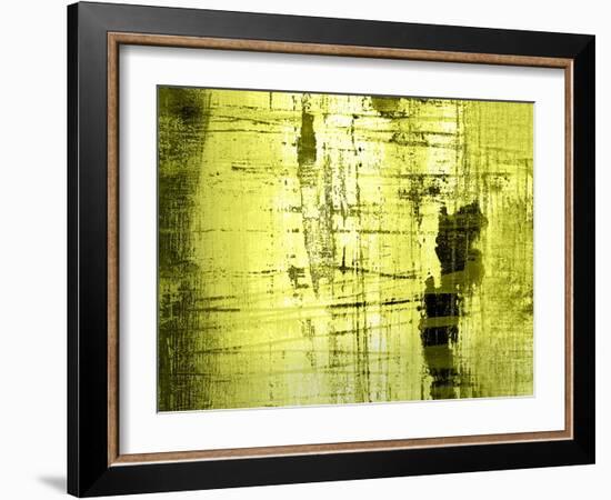 Vert Lime-Anna Polanski-Framed Art Print