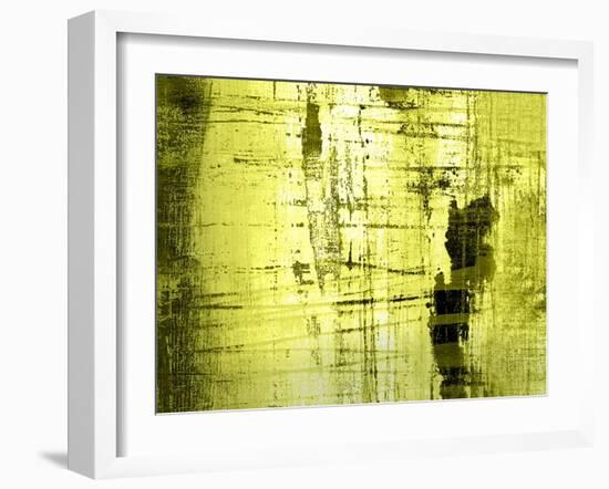 Vert Lime-Anna Polanski-Framed Art Print