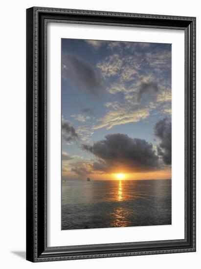 Vertical Sunset 1-Robert Goldwitz-Framed Giclee Print