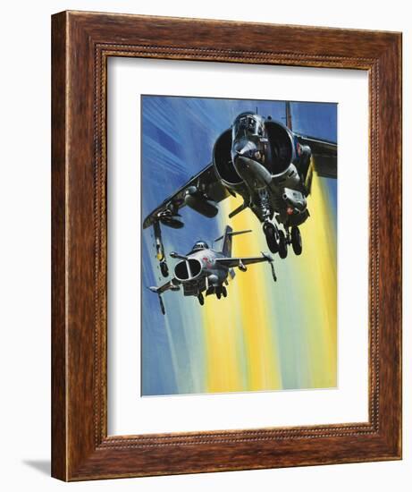 Vertical Take-Off Jets-Wilf Hardy-Framed Giclee Print