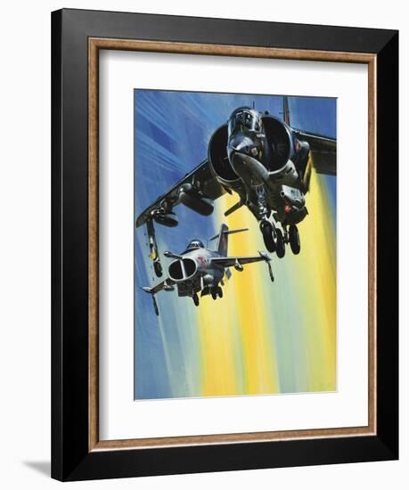 Vertical Take-Off Jets-Wilf Hardy-Framed Giclee Print