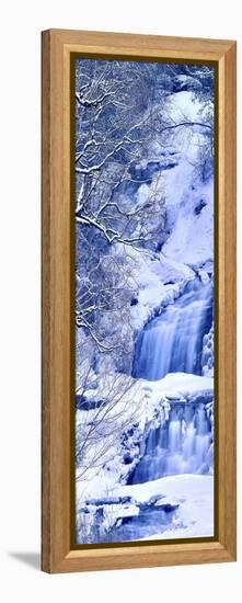 Vertical Water IV-James McLoughlin-Framed Premier Image Canvas