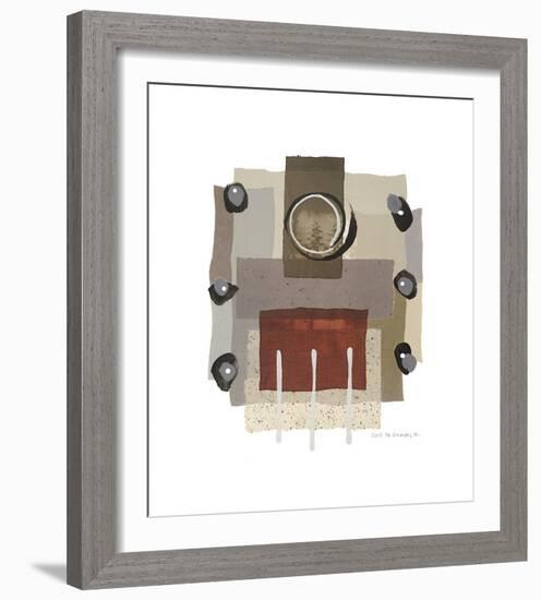 Vertical-P^ G^ Gravele-Framed Giclee Print