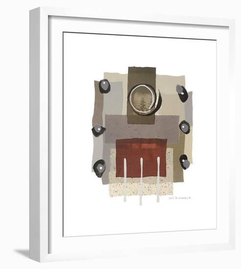 Vertical-P^ G^ Gravele-Framed Giclee Print