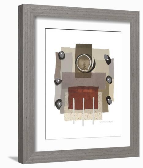 Vertical-P^G^ Gravele-Framed Art Print