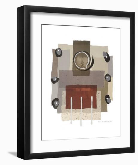 Vertical-P^G^ Gravele-Framed Art Print