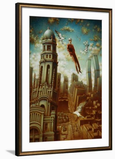 Verticale relative-Alain Cardinal-Framed Art Print