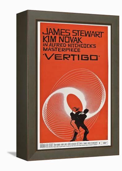 Vertigo, 1958-null-Framed Stretched Canvas