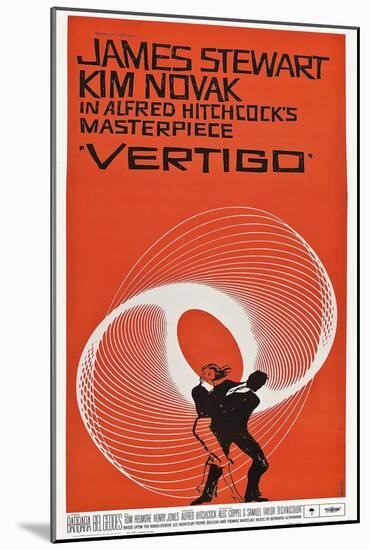 Vertigo, 1958-null-Mounted Art Print