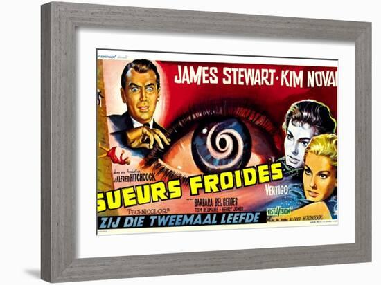 Vertigo, 1958-null-Framed Premium Giclee Print